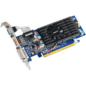 Видеокарта PCI-E nVidia GeForce GT 210 0512Mb Gigabyte , DDR3 ( GV-N210D3-512I ) Retail