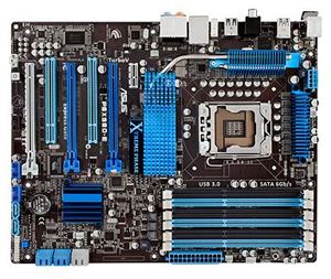 Материнская плата ATX iX58 ASUS LGA 1366 DDR3 ( P6X58D-E ) Retail