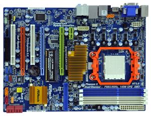 Материнская плата ATX AMD 785G ASROCK Socket AM3 DDR3 ( M3A785GXH/128M ) Retail